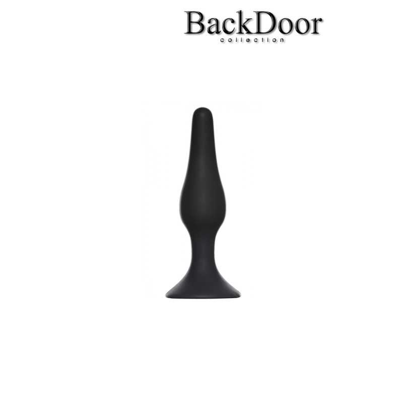Prestaloveshop Slim Anal Noir Plug Ventouse