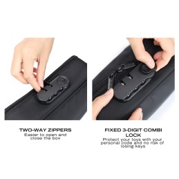 Prestaloveshop Discreet Box Boite De Rangement Cadenas Pour