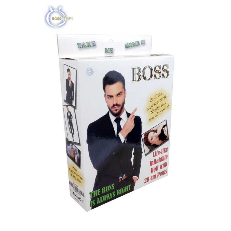 Prestaloveshop The Boss Poupée Gonflable Homme Grandeur Nature