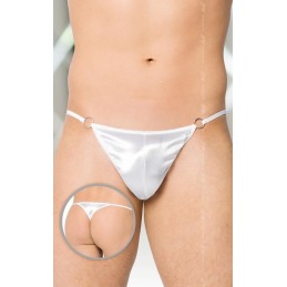 String satiné anneaux cotés Homme