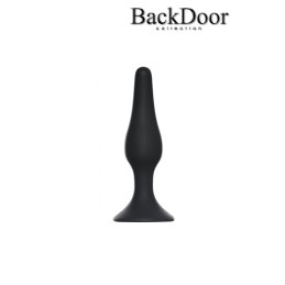 Prestaloveshop Slim Anal Noir Plug Ventouse