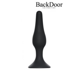 Prestaloveshop Slim Anal Noir Plug Ventouse