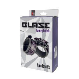 Prestaloveshop Handcuffs Menottes Poignets Irisé Violet