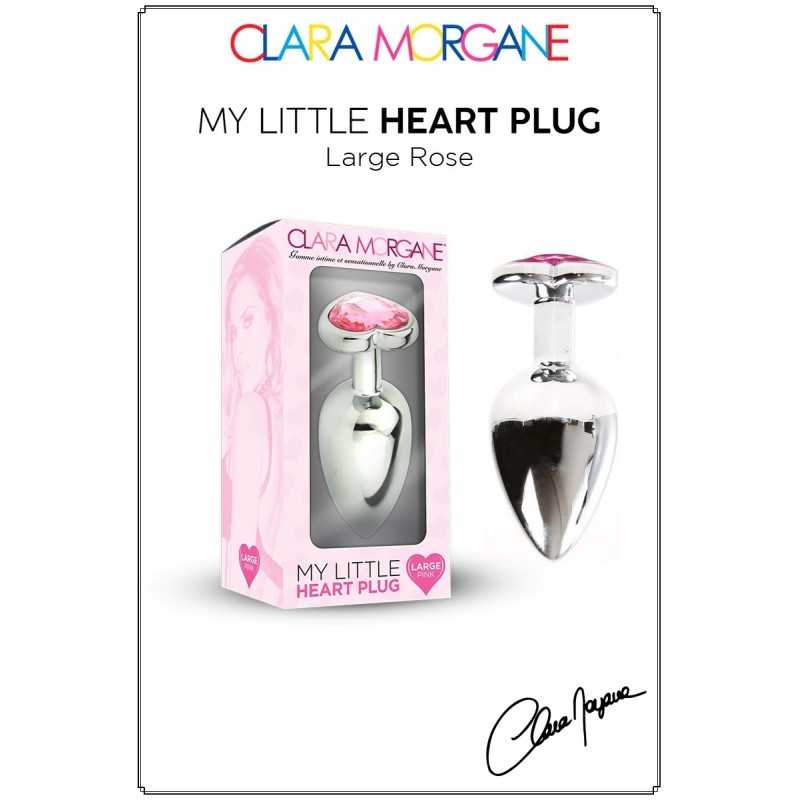 Prestaloveshop My Herat Argent Plug Coeur Rose Prestaloveshop My Herat Argent Plug Coeur Rose
