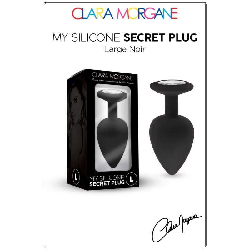 Prestaloveshop My Secret Black Silicone Plug Prestaloveshop My Secret Black Silicone Plug