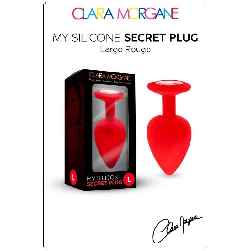 Prestaloveshop My Secret Rouge Silicone Plug Prestaloveshop My Secret Rouge Silicone Plug
