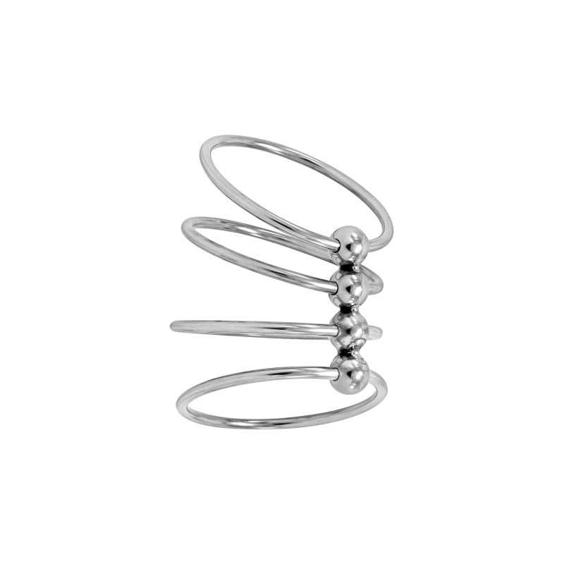 Prestaloveshop Cockring Chain Torc Anneaux Billes Acier Prestaloveshop Cockring Chain Torc Anneaux Billes Acier