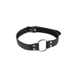 Prestaloveshop Bâillon Noir Écarteur de Bouche