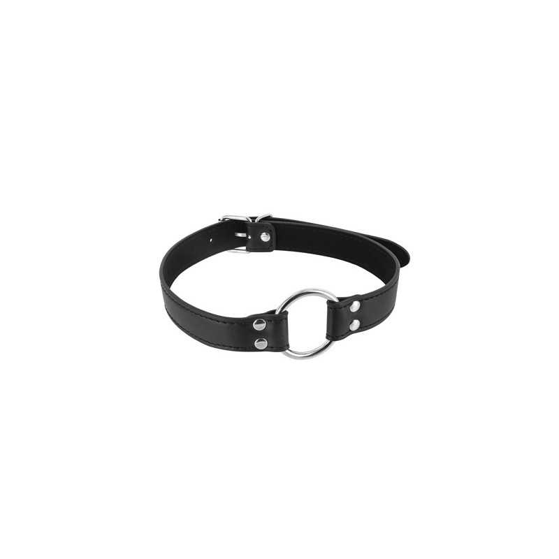 Prestaloveshop Bâillon Noir Écarteur de Bouche