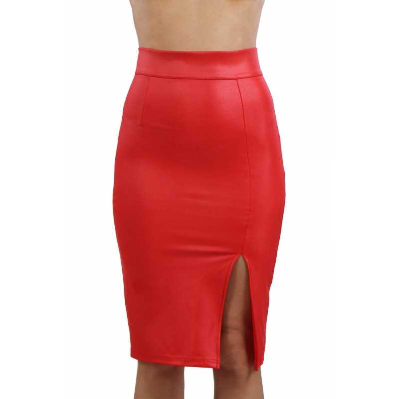 Prestaloveshop Jupe Crayon Wetlook Prestaloveshop Jupe Crayon Wetlook