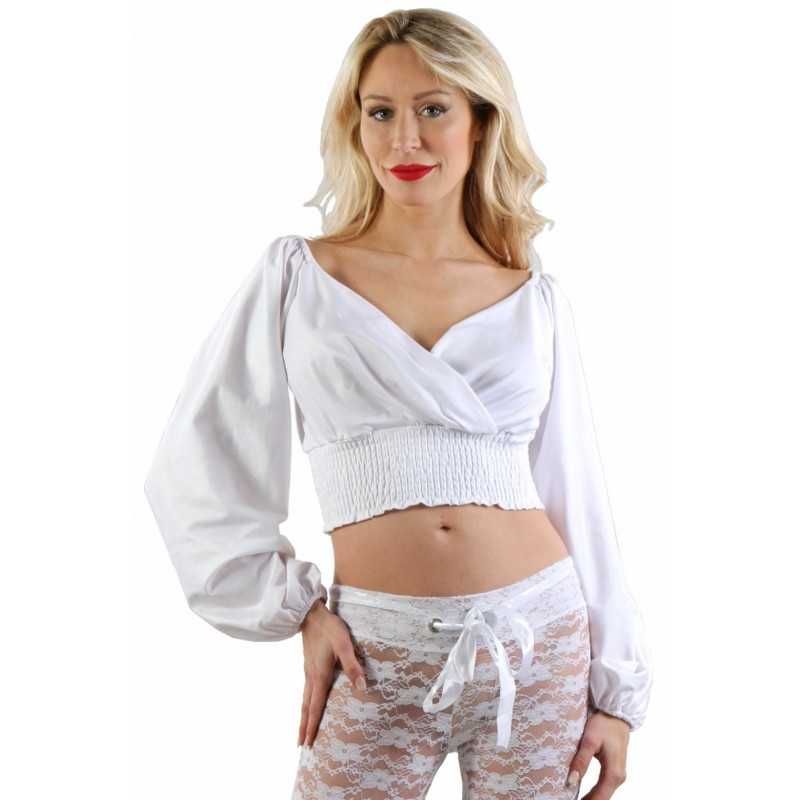 Prestaloveshop Top Court Manches Longues Prestaloveshop Top Court Manches Longues