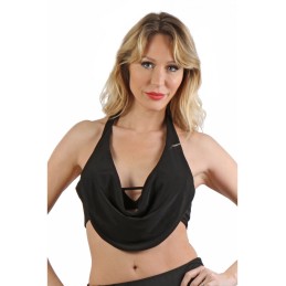 Prestaloveshop Top col bénitier rouge