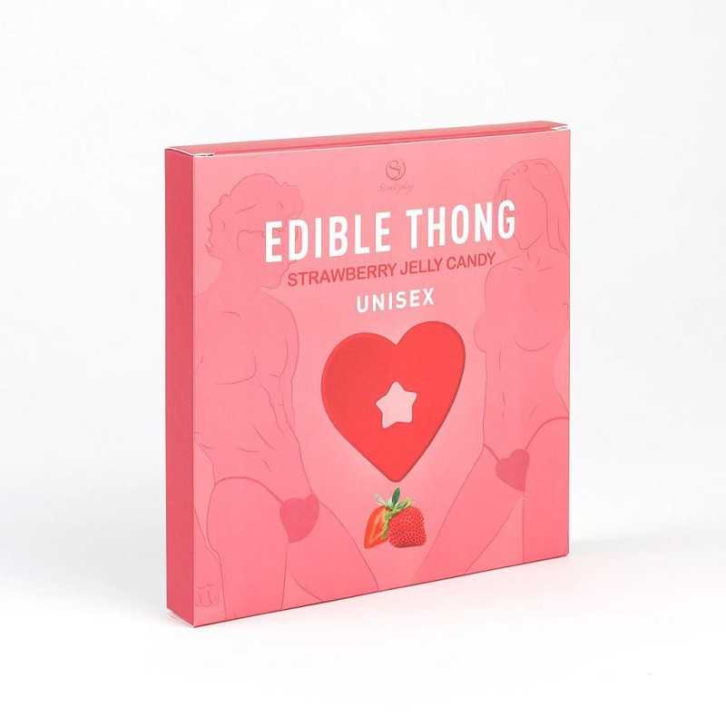 Prestaloveshop String Coeur Jelly Comestible Unisex