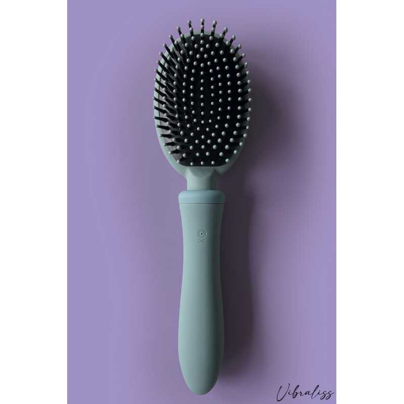 Prestaloveshop Brosse à cheveux Vibromasseur