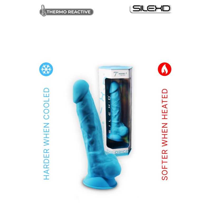 Prestaloveshop Gode Ventouse Réaliste "Thermo Réactive" Modèl 1