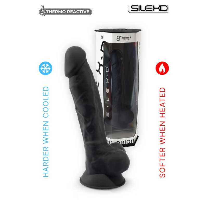 Prestaloveshop Gode Ventouse Réaliste "Thermo Réactive" Modèl 1