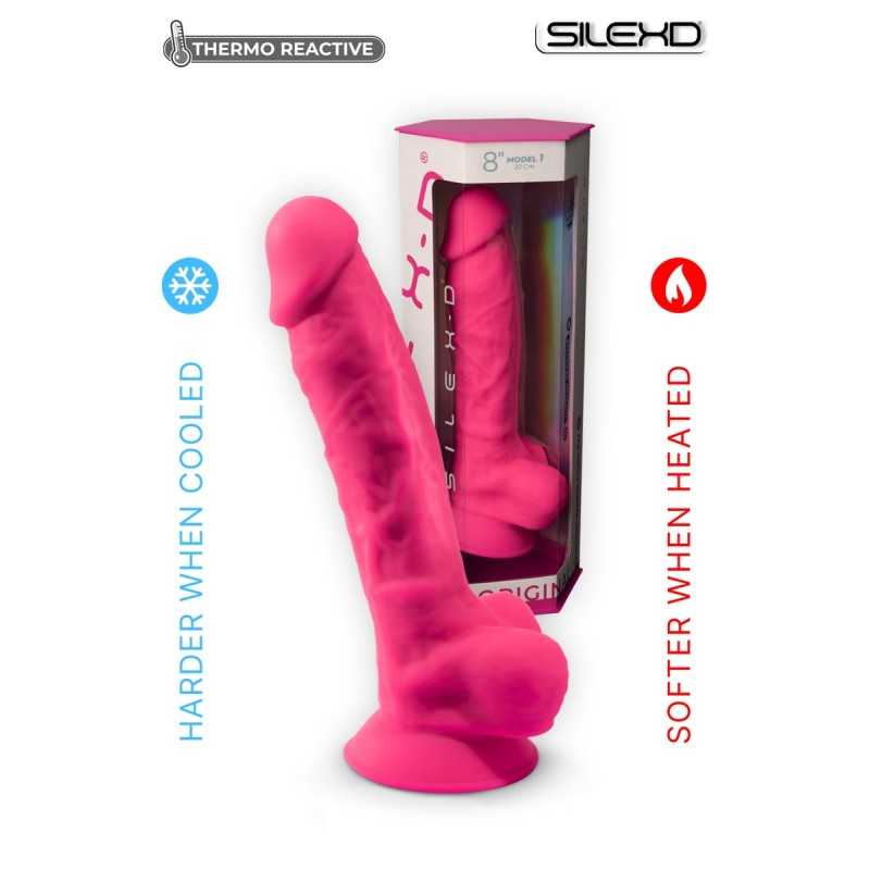 Prestaloveshop Gode Ventouse Réaliste "Thermo Réactive" Modèl 1