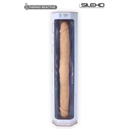 Prestaloveshop Dildo double dong "Thermo Réactive" Modèl 1