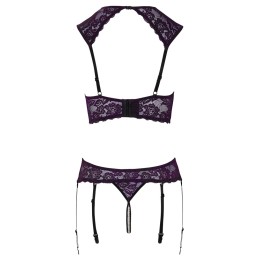 Prestaloveshop Ensemble Ouvert Dentelle Noire Soutien