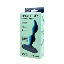 Prestaloveshop Elation 2.0 Plug vibrant forme 2 boules dont une