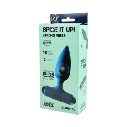 Prestaloveshop Glory 2.0 Plug vibrant avec bille interne diam 3