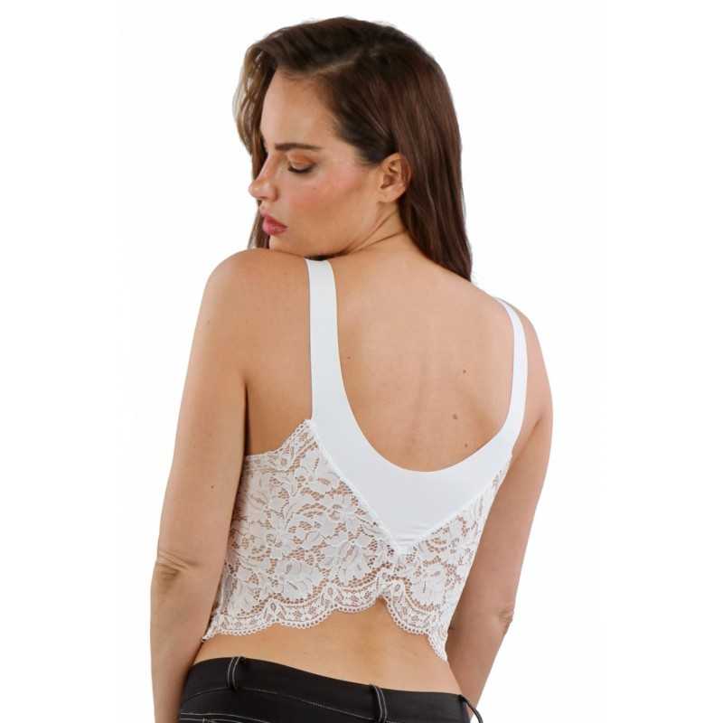Prestaloveshop Top dentelle joli dos Prestaloveshop Top dentelle joli dos