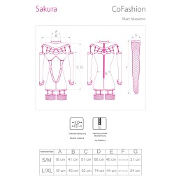 Prestaloveshop Sakura Combinaison dentelle wetlook