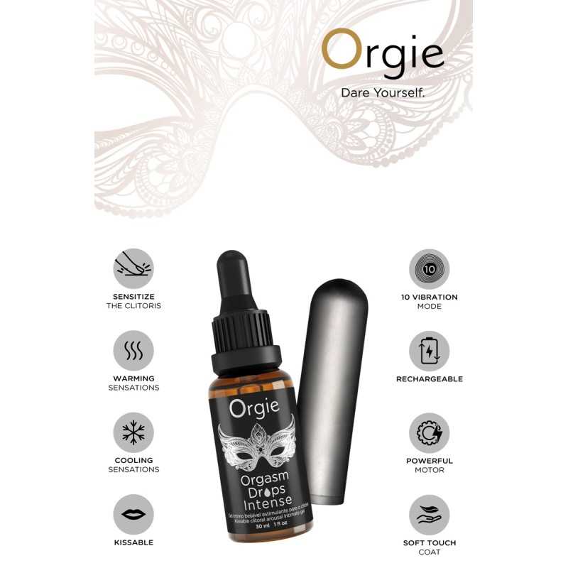Prestaloveshop Kit Mini vibro et Orgasm Drops Intense Excitant
