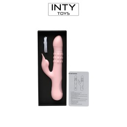 Prestaloveshop Flirt Rabbit Vibro va et vient billes gonflantes