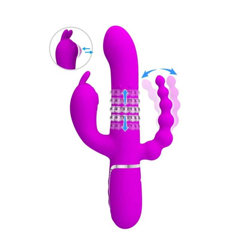 Prestaloveshop Cammy Rabbit Vibro Billes Rotatives-Stimulateur Prestaloveshop Cammy Rabbit Vibro Billes Rotatives-Stimulateur