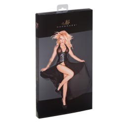 Prestaloveshop Robe Longue Serre Taille Voile Et Wetlook F047 Prestaloveshop Robe Longue Serre Taille Voile Et Wetlook F047