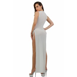 Robe Longue Transparente Scintillant