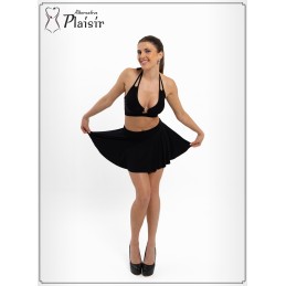 Prestaloveshop Top Opaque Noir Anneau Argenté Apl15 Prestaloveshop Top Opaque Noir Anneau Argenté Apl15