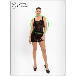 Prestaloveshop Top Moulant Strass Rose Micro Résille Noire Apr11 Prestaloveshop Top Moulant Strass Rose Micro Résille Noire Apr11