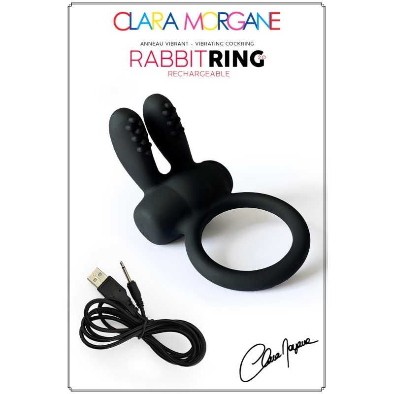 Anneau Vibrant USB "Rabbit Ring 2.0" Clara Morgane