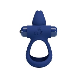 Luchito Double anneau pénis avec lapin stimulateur vibrant clitoris à pile