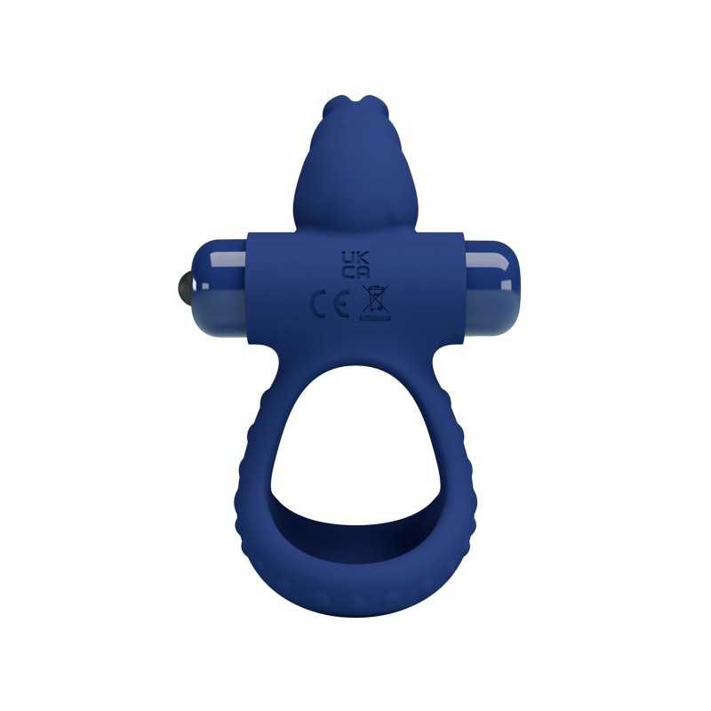 Luchito Double anneau pénis avec lapin stimulateur vibrant clitoris à pile