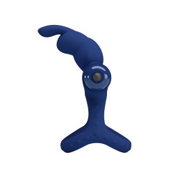 Luchito Double anneau pénis avec lapin stimulateur vibrant clitoris à pile Luchito Double anneau pénis avec lapin stimulateur vibrant clitoris à pile