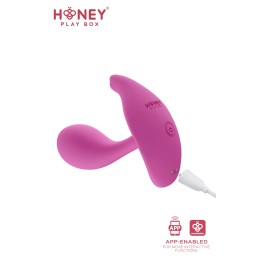 Oly 2 rose Stimulateur Point G et clitoris connecté smartphone USB Oly 2 rose Stimulateur Point G et clitoris connecté smartphone USB