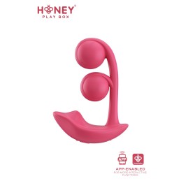Melody Stimulateur Point G 2 billes et clitoris connecté smartphone USB Melody Stimulateur Point G 2 billes et clitoris connecté smartphone USB