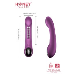 copy ofMelody Stimulateur Point G 2 billes et clitoris connecté smartphone USB copy ofMelody Stimulateur Point G 2 billes et clitoris connecté smartphone USB