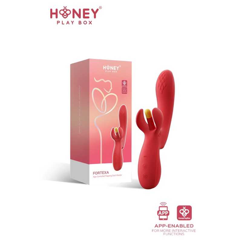 Fortexa Rabbit tapping clitoris commande vocale connecté smartphone USB Fortexa Rabbit tapping clitoris commande vocale connecté smartphone USB