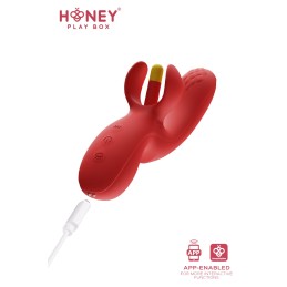 Fortexa Rabbit tapping clitoris commande vocale connecté smartphone USB Fortexa Rabbit tapping clitoris commande vocale connecté smartphone USB