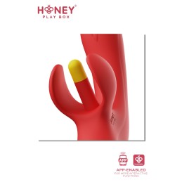 Fortexa Rabbit tapping clitoris commande vocale connecté smartphone USB Fortexa Rabbit tapping clitoris commande vocale connecté smartphone USB