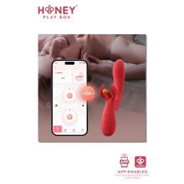 Fortexa Rabbit tapping clitoris commande vocale connecté smartphone USB Fortexa Rabbit tapping clitoris commande vocale connecté smartphone USB