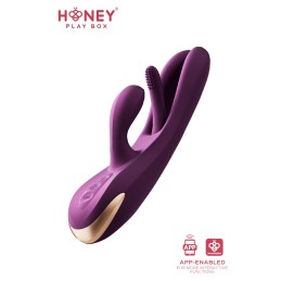 Terri Rabbit tapping stimulation clitoris commande vocale connecté smartphone USB Terri Rabbit tapping stimulation clitoris commande vocale connecté smartphone USB