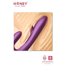 Terri Rabbit tapping stimulation clitoris commande vocale connecté smartphone USB Terri Rabbit tapping stimulation clitoris commande vocale connecté smartphone USB