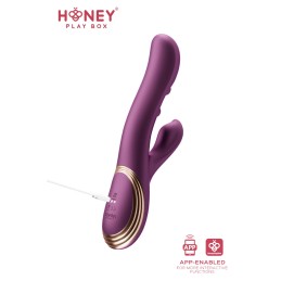 Gem Rabbit stimulation Point G & Clitoris connecté smartphone USB Gem Rabbit stimulation Point G & Clitoris connecté smartphone USB
