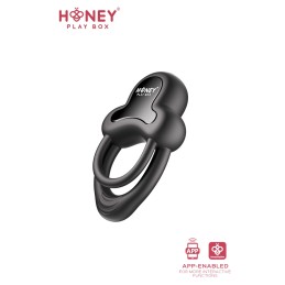 Anello Cockring vibrant pénis testicules connecté smartphone USB