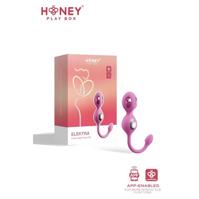 Elektra Kit 4 Boules Geisha électrostimulation douce connectée smartphone USB